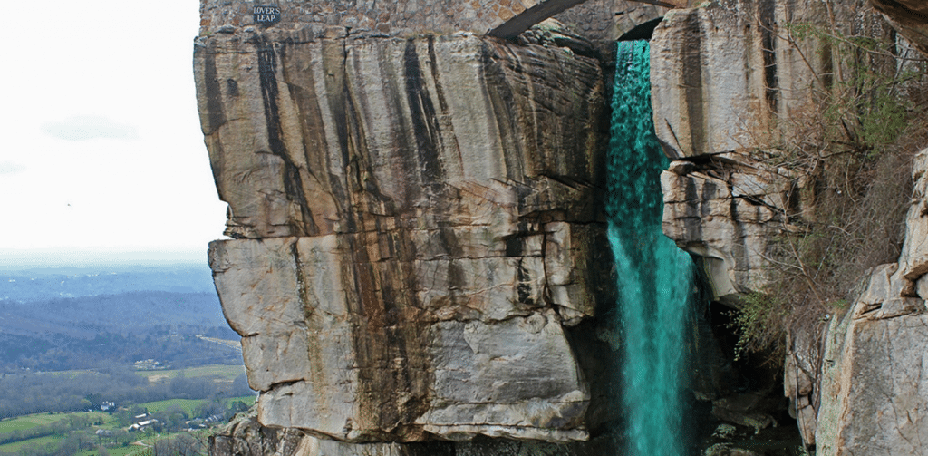 Rock City Will Turn Their Enchanting Waterfall Green For St Patrick’s Day