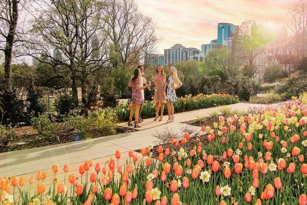 The Altanta Botanical Gardens To Welcome Spring With A Garden Party Extravaganza