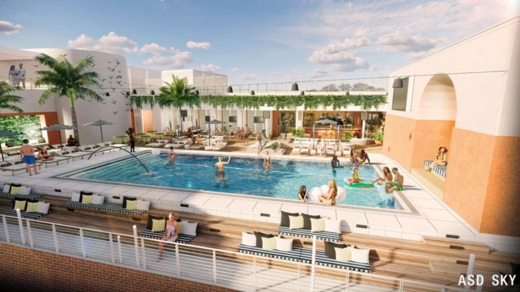 This Incredible Rooftop Resort Is Coming To Midtown This Fall