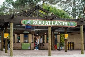 Entrance to Zoo Atlanta in Grant Park