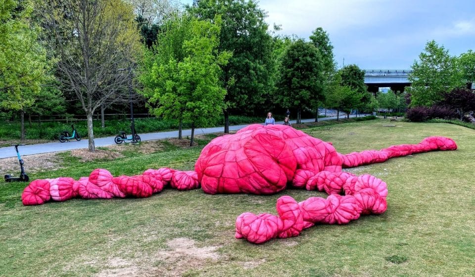 Don’t Miss This Beautiful, Yet Sinister Art Installation On The BeltLine