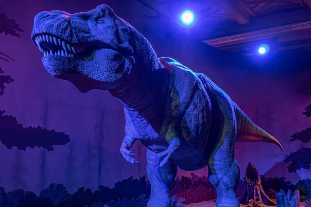 Come Face To Face With A Moving, Life-Sized T-rex At This Jurassic-Themed Park Coming To Atlanta