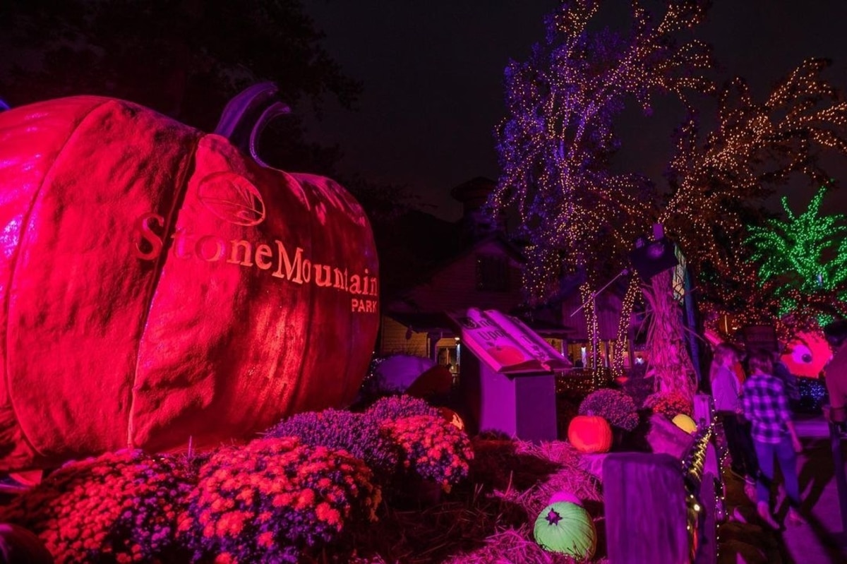 Stone Mountain Park's Pumpkin Festival Is Brighter Than Ever