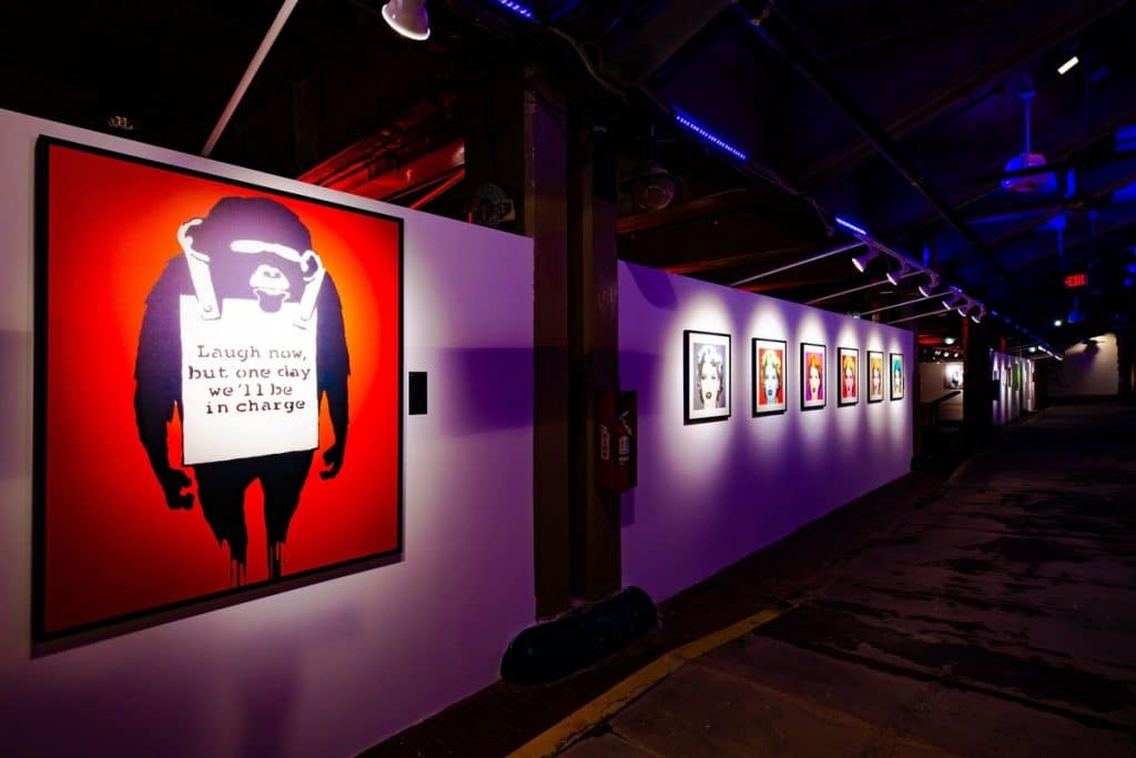 Phenomenal Banksy Exhibit Makes National Debut At Underground Atlanta