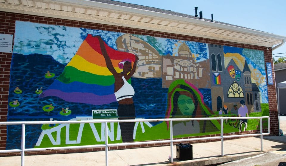 This Stunning New Mural Honors Atlanta Pride In Old Fourth Ward