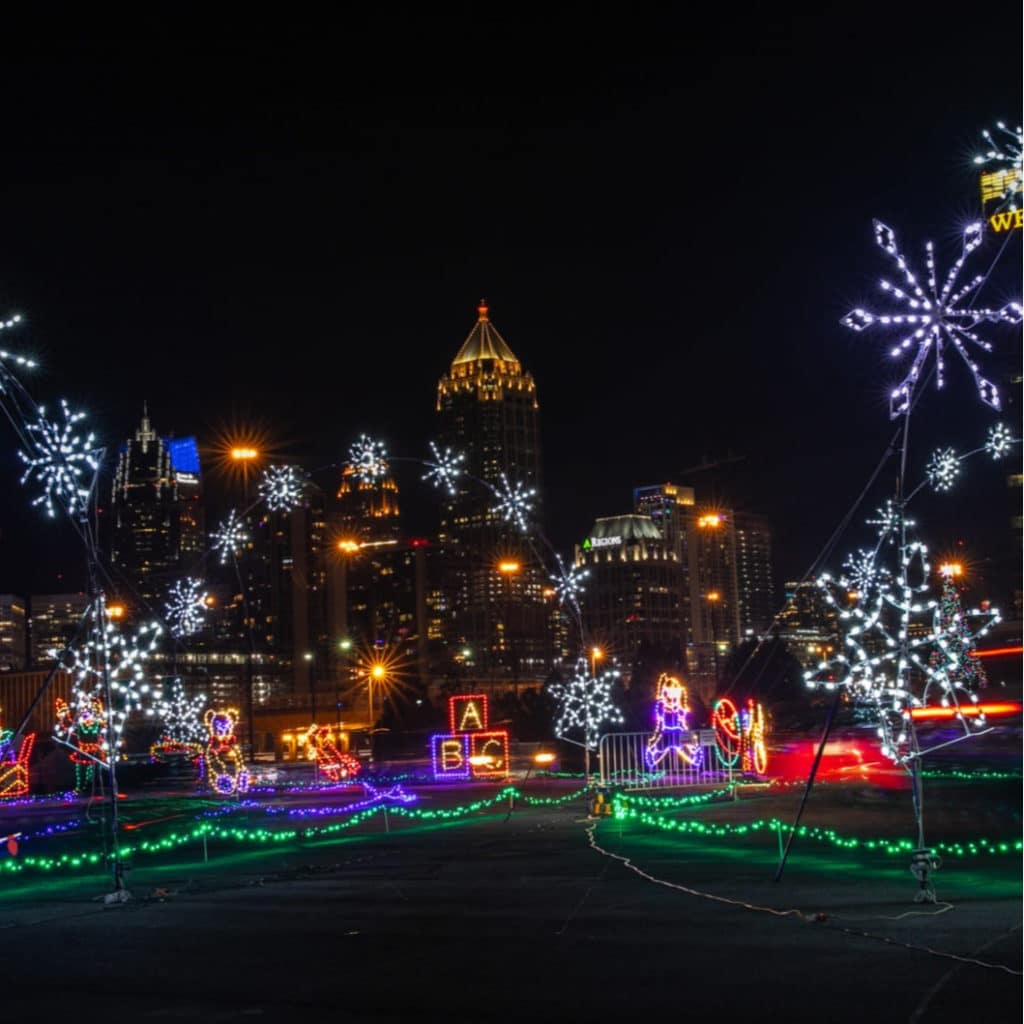 11 Dazzling Light Displays In Atlanta This Holiday Season