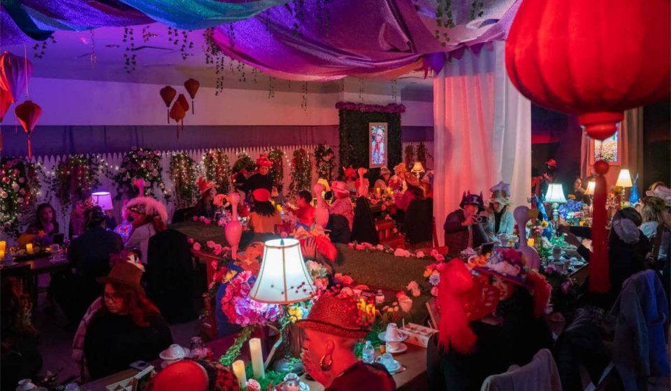 The Location To Atlanta’s Whimsical Mad Hatter’s Gin & Tea Party Is Finally Revealed