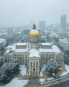 Most liked pictures - Snow topped Atlanta
