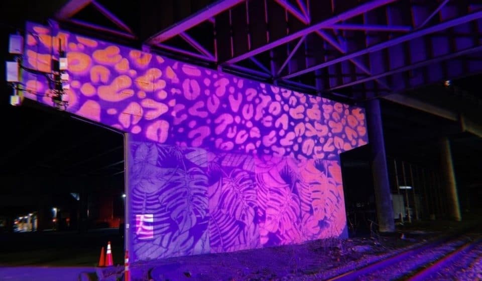This Beautiful Light Installation Will Illuminate Centennial Yards Until Early March