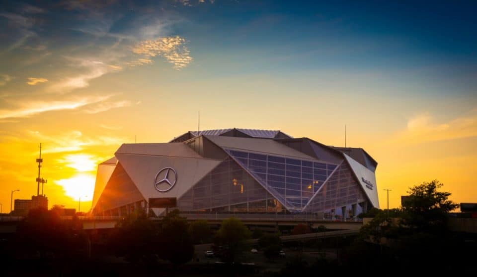 Mercedes Benz Stadium Opens Up A Mega COVID-19 Testing Site