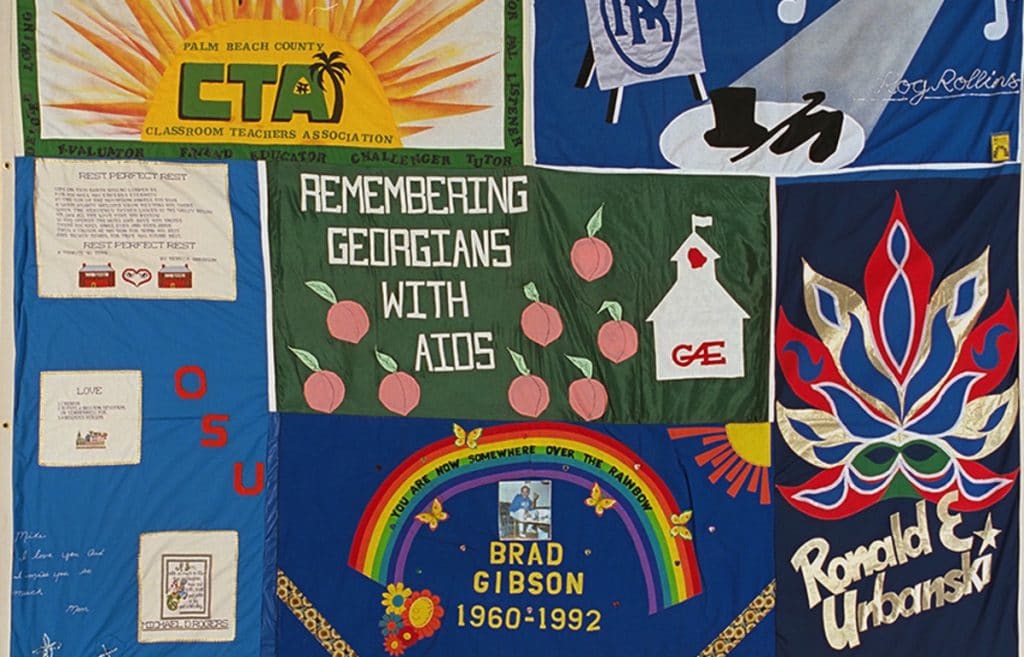 Atlanta Pride Unveil A Touching Virtual Display Of The AIDS Memorial Quilt