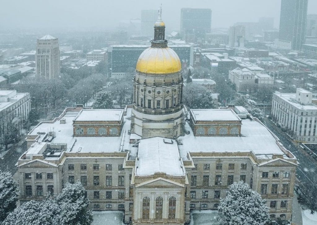 25 Of The Most Enchanting Pictures From Winter Storm Izzy In Atlanta