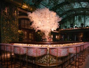 Most romantic restaurants in Atlanta: The floral-forward bar at The Garden Room