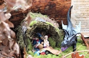 Enchanted Woodland Trail with fairies, dragons and gnomes!
