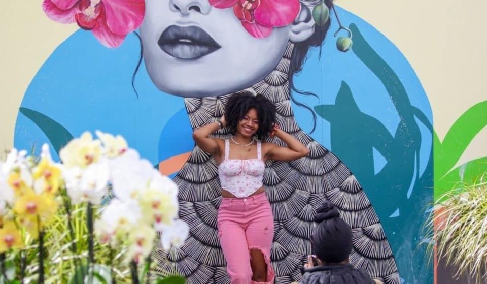 Murals And Flowers Collide At The Atlanta Botanical Garden’s Annual Orchid Exhibit