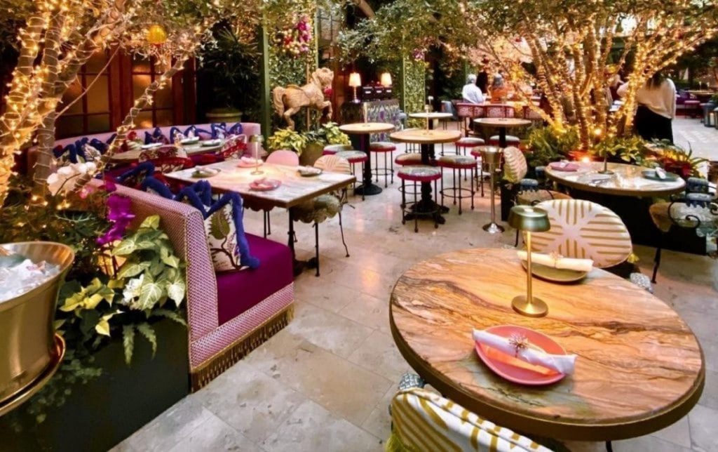 Enjoy Holiday Dining At The Gorgeous St. Regis Atlas And The Garden Room - Secret Atlanta