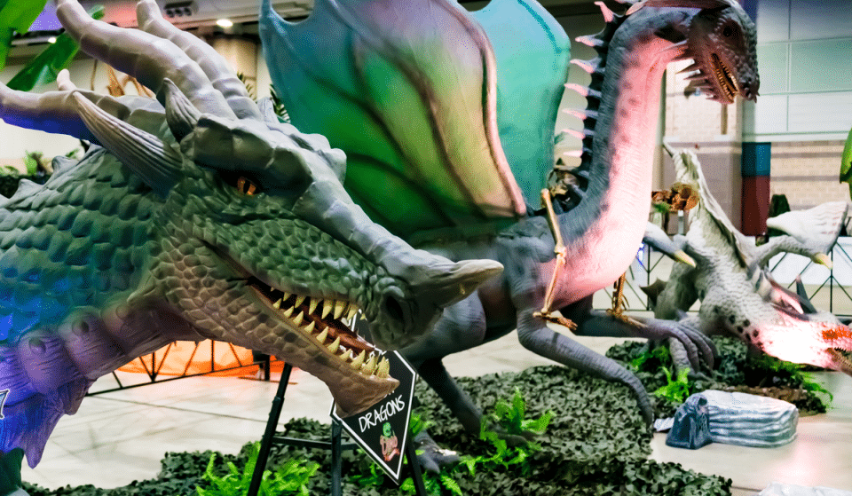 Go Back To Jurassic Times At This Dino & Dragon Stroll Coming To Atlanta