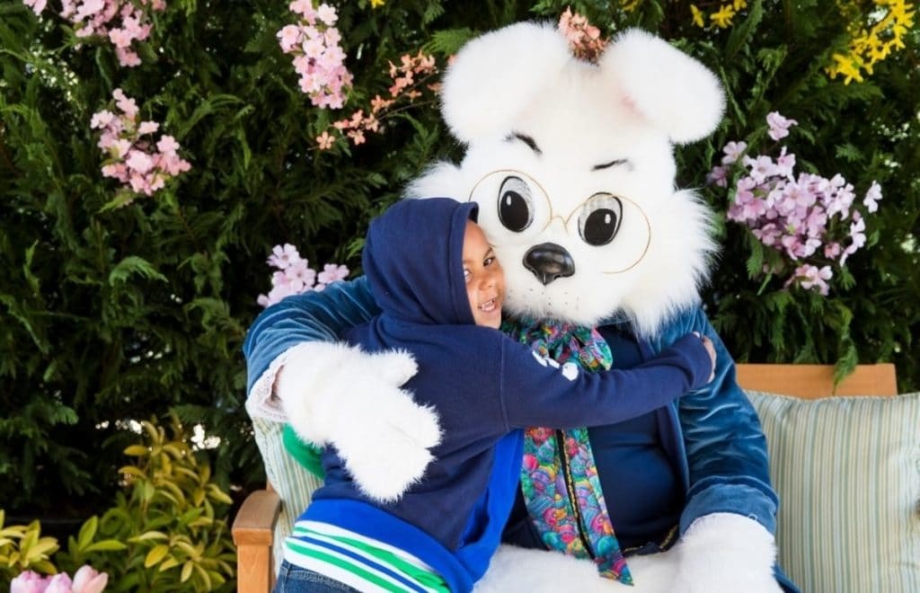 Avalon's Easter Bunny meet and greet
