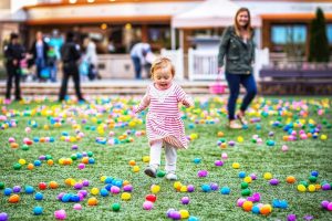 Easter egg hunt at Avalon