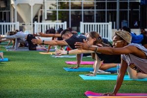 Yoga at The Battery Atlanta