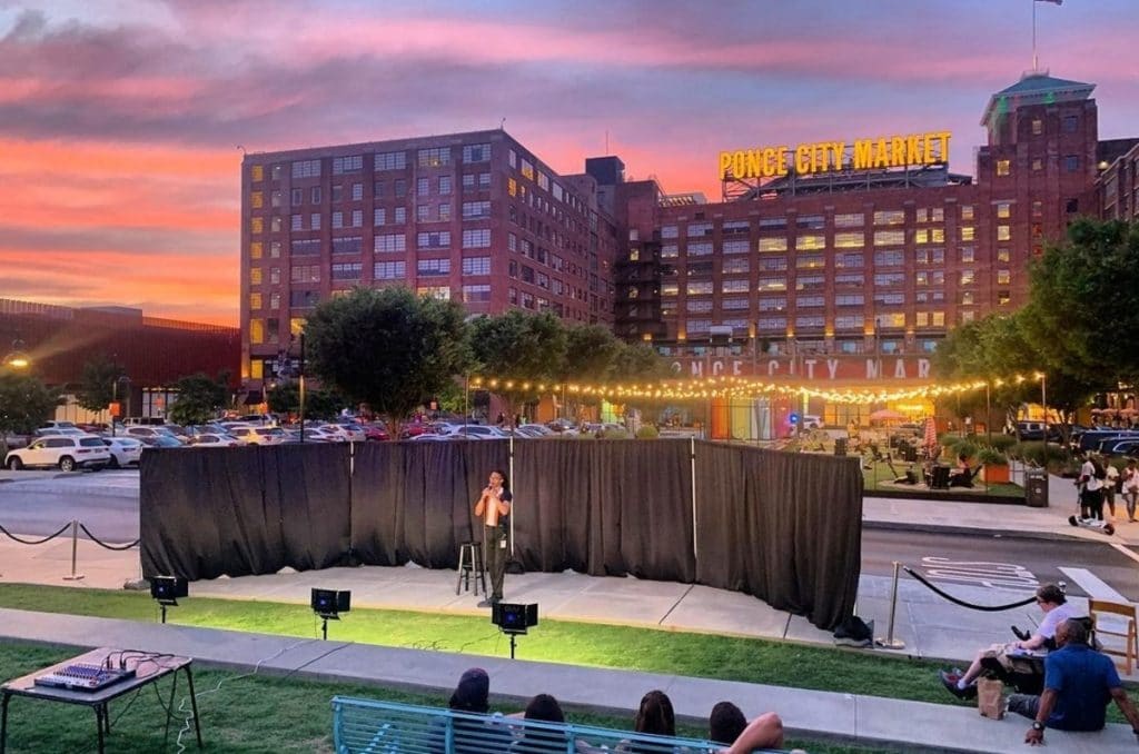 RoleCall's outdoor theatre at Ponce City Market