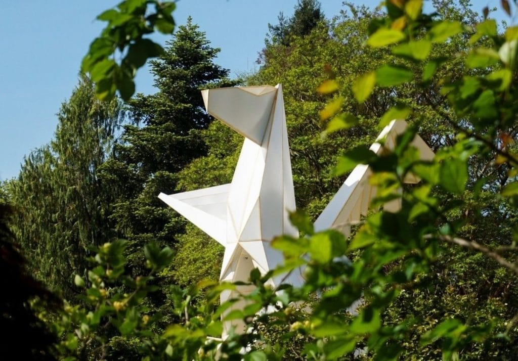Origami in the Garden at the Atlanta Botanical Garden