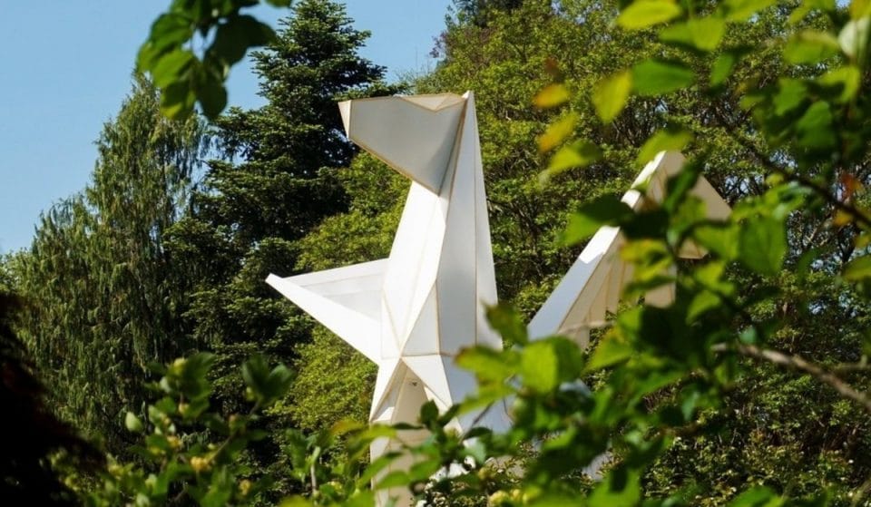 Giant Origami Structures Have Taken Over The Atlanta Botanical Garden