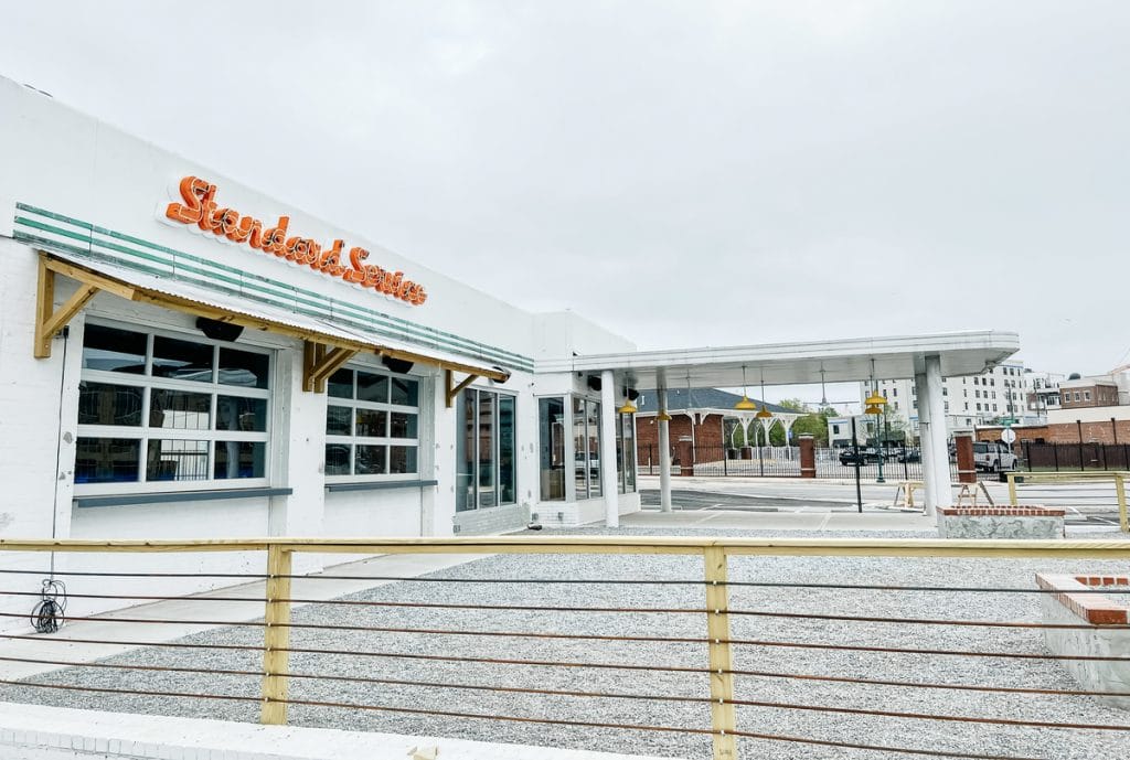 This Converted Gas Station Is About To Re-Open As A Restaurant & Taproom