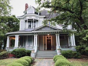 Victorian house in Inman Park with one of the most beautiful porches in Atlanta