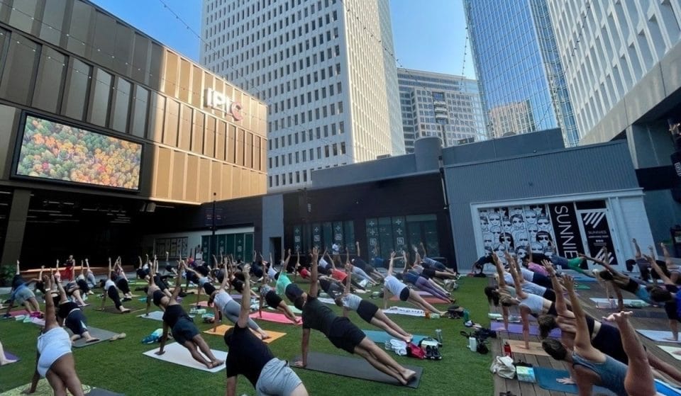 Explore Your Inner Zen With Free Yoga On Colony Square Every Wednesday