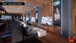 Couch Stations at The Battery Atlanta's upcoming gaming experience