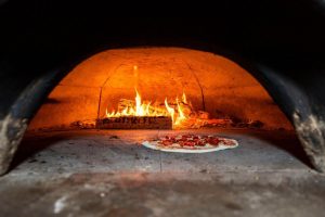Wood Fire Pizza at boutique bowling bar 'The Painted Pin'