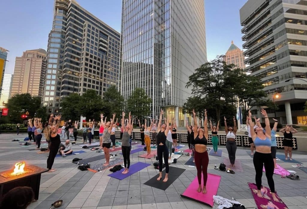 Free Yoga classes in the ATL