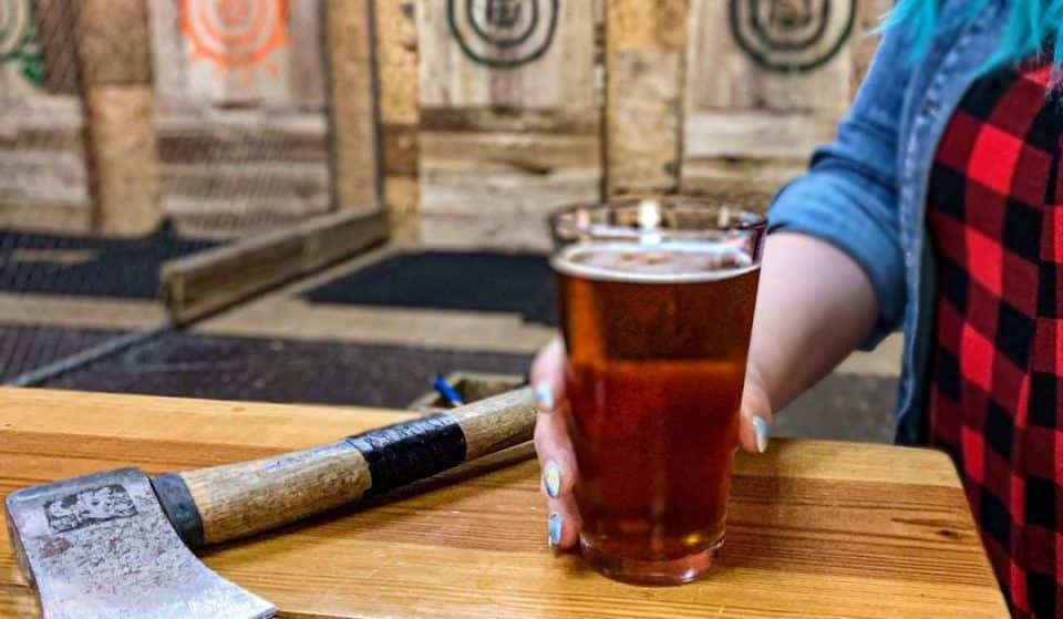 Try Out Axe Throwing At This Unique Brewery In Marietta