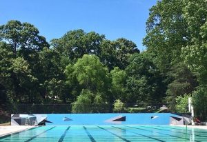 The free public swimming pool in Grant Park, Atlanta