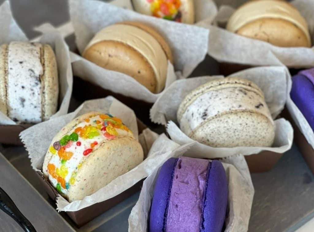 Macaron ice cream sandwiches available in pop-ups around Atlanta