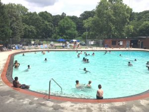 Candler Park swimming pool in Atlanta