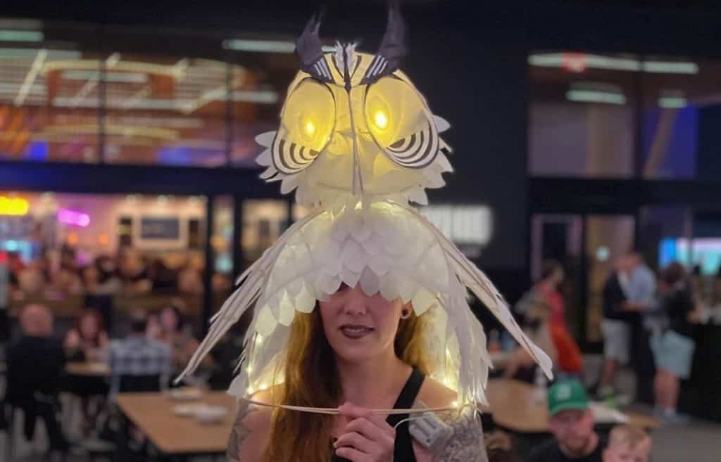 Parliament of Owls, the owl lantern parade in Midtown Atlanta