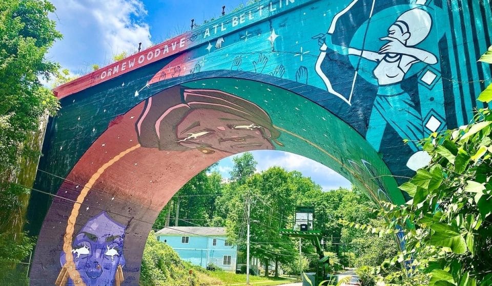 This Bridge On The BeltLine Has Been Transformed Into A Street Art Masterpiece
