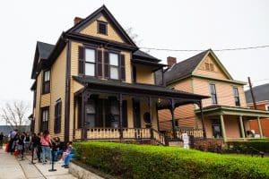 Martin Luther King's birth home in Old Fourth Ward, Atlanta