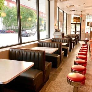 Inside Majestic Diner - one of Atlanta's oldest restaurants