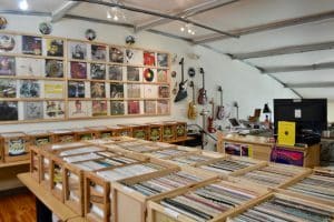 The Record Loft Interior