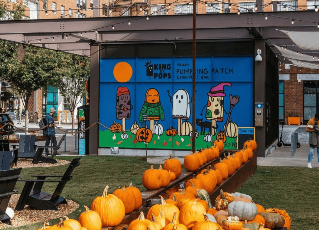 Get Into The Spooky Season Spirit At Ponce City Market’s Pumpkin Patch
