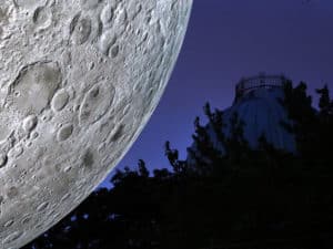 Moon art installation, Museum of the Moon