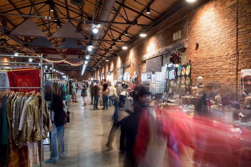 Craft market in Atlanta for the holidays