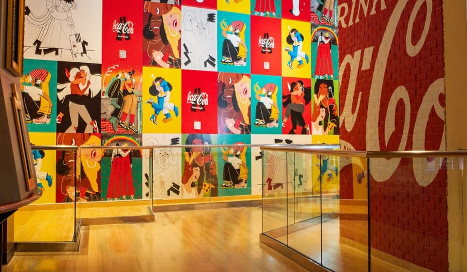 The World Of Coca-Cola Unveils These Celebratory Pop Art Installations