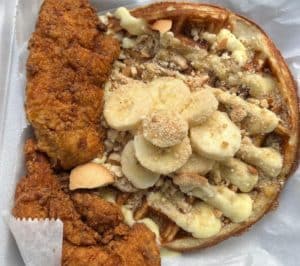 Atlanta's Waffle Bar are famous for their Chicken and Waffles