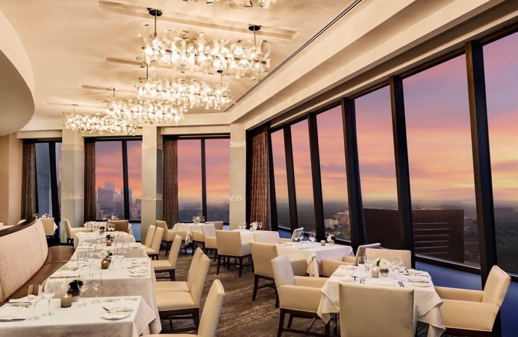 10 Spectacular Hotel Restaurants In And Around Atlanta
