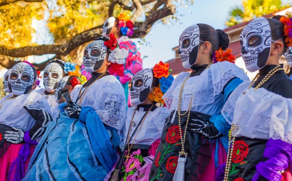 Dia de Muertos festival at Atlanta's Rowell neighborhood