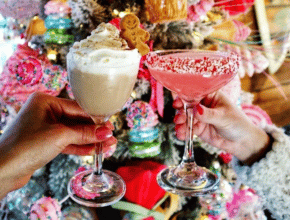This Festive Alpharetta Eatery Goes ‘Pretty In Pink’ For The Holidays
